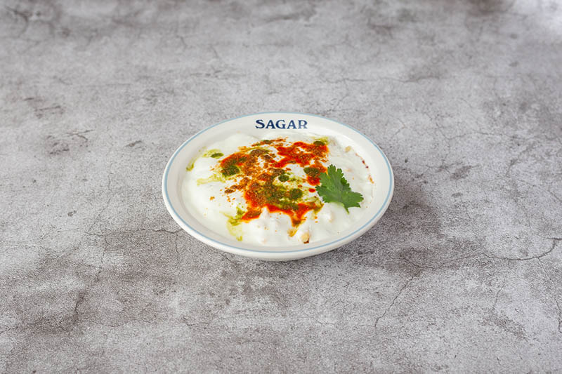 South Indian Vegetarian dish at Sagar Restaurant London Aloo Papadi Chat