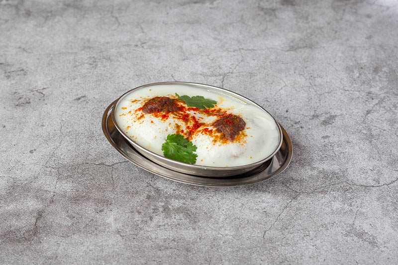 South Indian Vegetarian dish at Sagar Restaurant London Dahi Vada