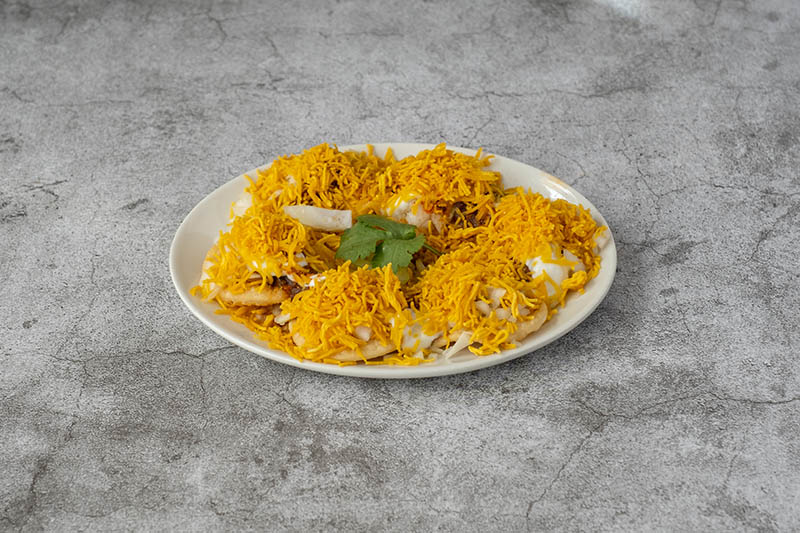 South Indian Vegetarian dish at Sagar Restaurant London Sev Puri