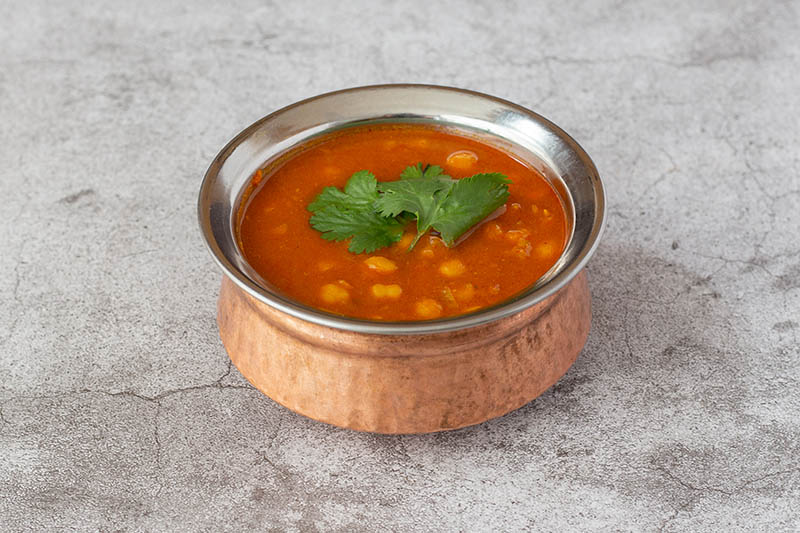 South Indian Vegetarian dish at Sagar Restaurant London Channa Masala