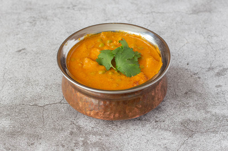 South Indian Vegetarian dish at Sagar Restaurant London Mattar Paneer