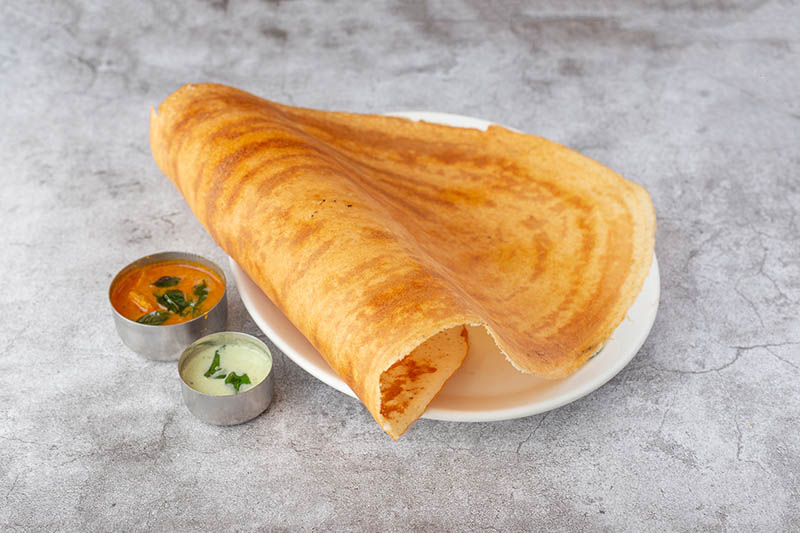 South Indian Vegetarian dish at Sagar Restaurant London Masala Dosa