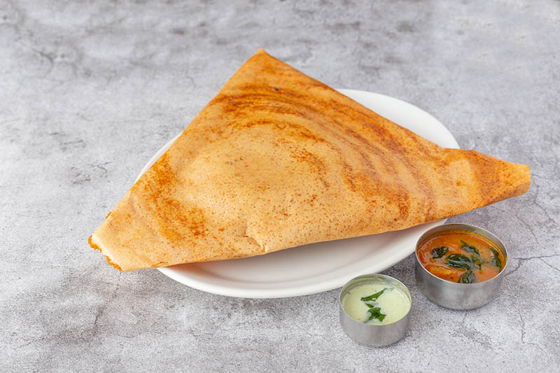 South Indian Vegetarian dish at Sagar Restaurant London Mysore Masala Dosa