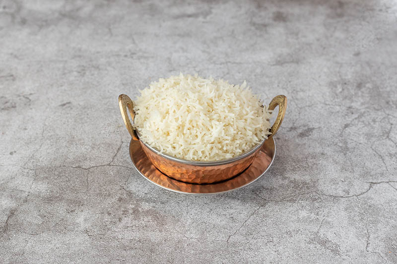 South Indian Vegetarian dish at Sagar Restaurant London Boiled Rice