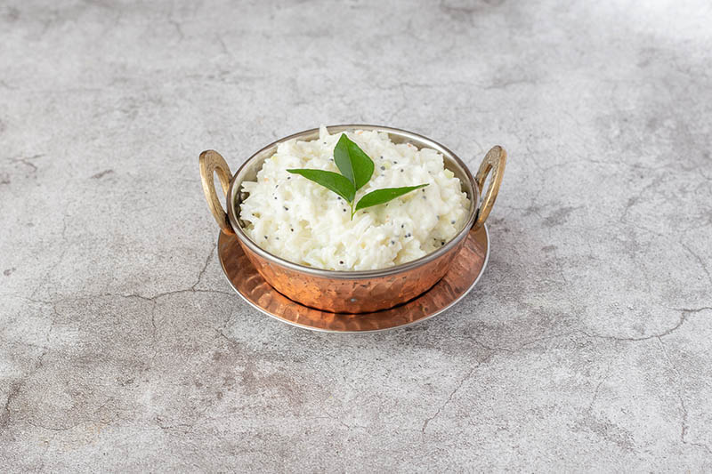 South Indian Vegetarian dish at Sagar Restaurant London Curd Rice
