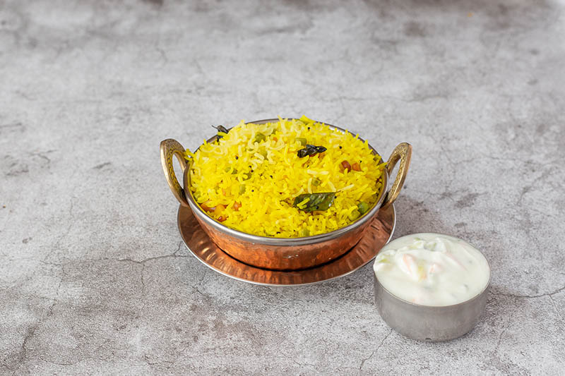 South Indian Vegetarian dish at Sagar Restaurant London Lemon Rice