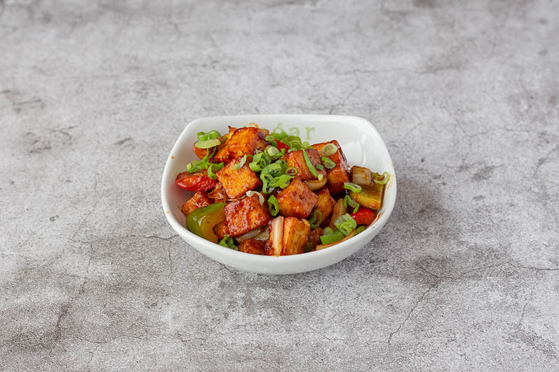 South Indian Vegetarian dish at Sagar Restaurant London Chilli Paneer