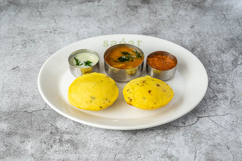 South Indian Vegetarian dish at Sagar Restaurant London Kancheepuram Idli