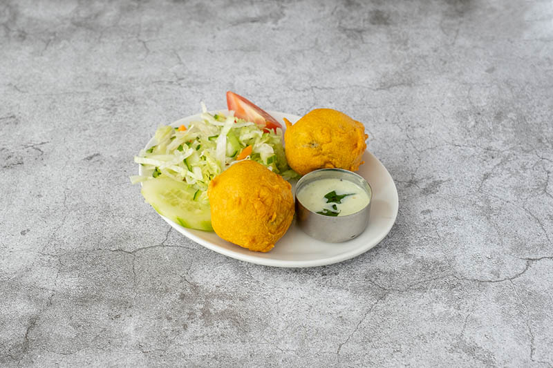 South Indian Vegetarian dish at Sagar Restaurant London Potato Bonda