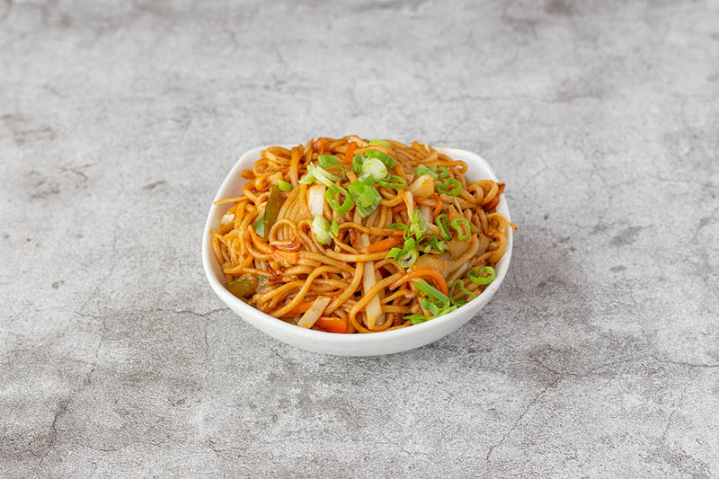 South Indian Vegetarian dish at Sagar Restaurant London Vegetable Hakka Noodles